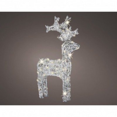 LED reindeer acrylic steady...